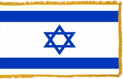 Israel Flag Indoor Polyester