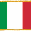 Italy Flag Indoor Polyester