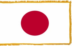 Japan Flag Indoor Polyester