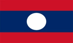Laos Flag Outdoor Nylon