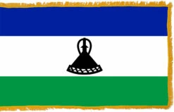 Lesotho Flag Indoor Polyester