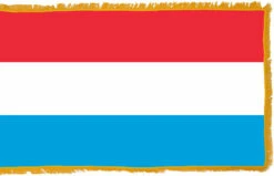 Luxembourg Flag Indoor Polyester