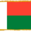 Madagascar Flag Indoor Polyester