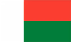 Madagascar Flag Outdoor Nylon