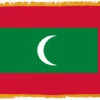 Maldives Flag Indoor Polyester