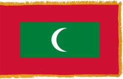 Maldives Flag Indoor Polyester