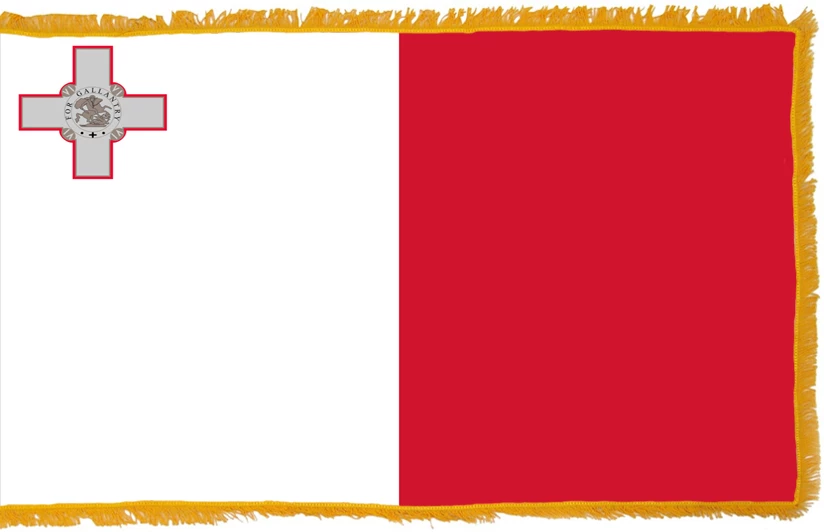 Malta Flag Indoor Polyester 1 Malta Flag Indoor Polyester