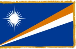 Marshall Islands Flag Indoor Polyester
