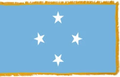 Micronesia Flag Indoor Polyester