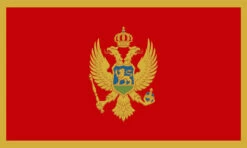 Montenegro Flag Outdoor Nylon