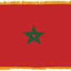 Morocco Flag Indoor Polyester