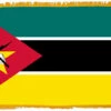 Mozambique Flag Indoor Polyester