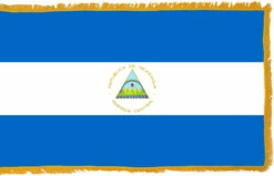Nicaragua Flag Indoor Polyester