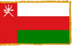 Oman Flag Indoor Polyester
