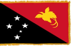 Papua New Guinea Flag Indoor Polyester