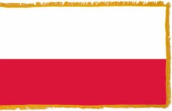 Poland Flag Indoor Polyester