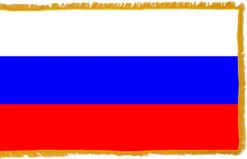 Russia Flag Indoor Polyester