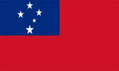 Samoa Flag Outdoor Nylon