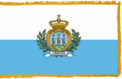 San Marino Flag Indoor Polyester