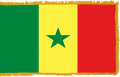 Senegal Flag Indoor Polyester