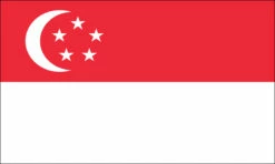 Singapore Flag Outdoor Nylon