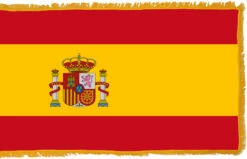 Spain Flag Indoor Polyester
