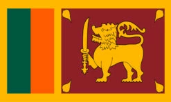 Sri Lanka Flag Outdoor Nylon