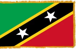 St. Kitts-Nevis Flag Indoor Polyester