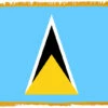 St. Lucia Flag Indoor Polyester