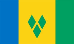 St. Vincent & Grenadines Flag Outdoor Nylon