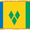 St. Vincent & Grenadines Flag Indoor Polyester