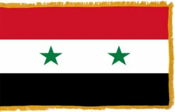 Syria Flag Indoor Polyester