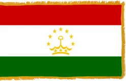 Tajikistan Flag Indoor Polyester