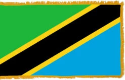 Tanzania Flag Indoor Polyester
