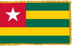Togo Flag Indoor Polyester