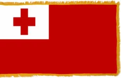Tonga Flag Indoor Polyester