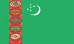 Turkmenistan Flag Outdoor Nylon