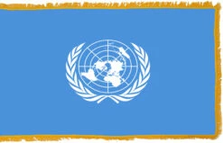 United Nations Flag Indoor Polyester