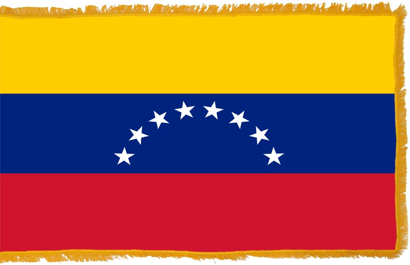 Venezuela Flag Indoor Polyester 1 Venezuela Flag Indoor Polyester