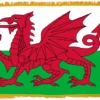 Wales Flag Indoor Polyester