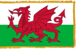 Wales Flag Indoor Polyester