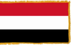 Yemen Flag Indoor Polyester
