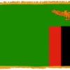 Zambia Flag Indoor Polyester