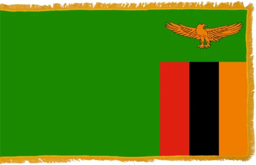 Zambia Flag Indoor Polyester -flag Shop Sale zambia 1