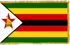 Zimbabwe Flag Indoor Polyester
